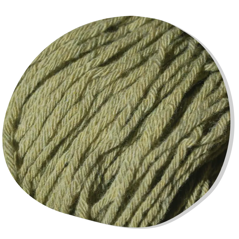 knot the end - bed of moss
